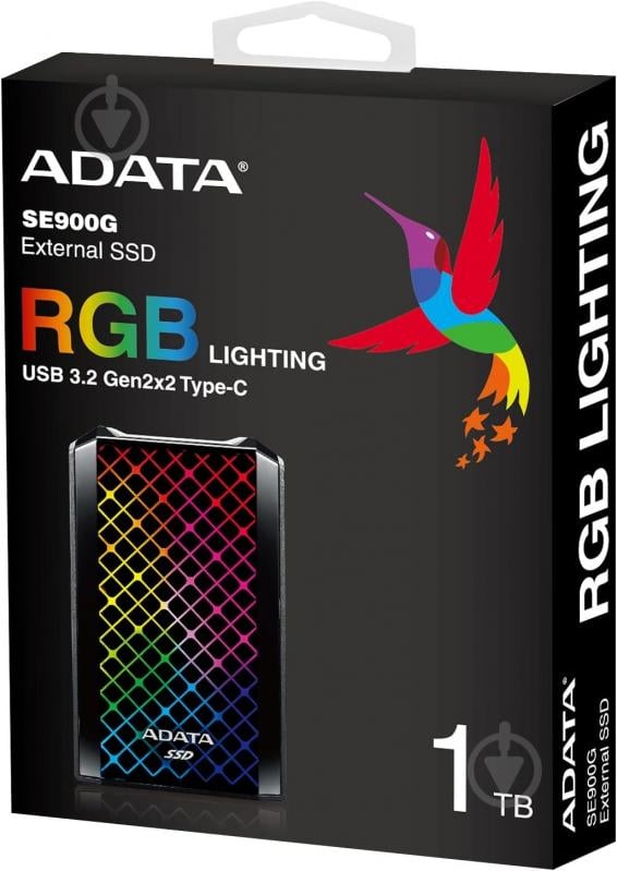 SSD-накопитель ADATA 2000GB USB 3.2 3D NAND (ASE900G-2TU32G2-CBK) - фото 6