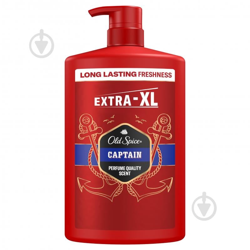 Шампунь-гель для душа Old Spice 3-в-1 Captain 1000 мл - фото 1