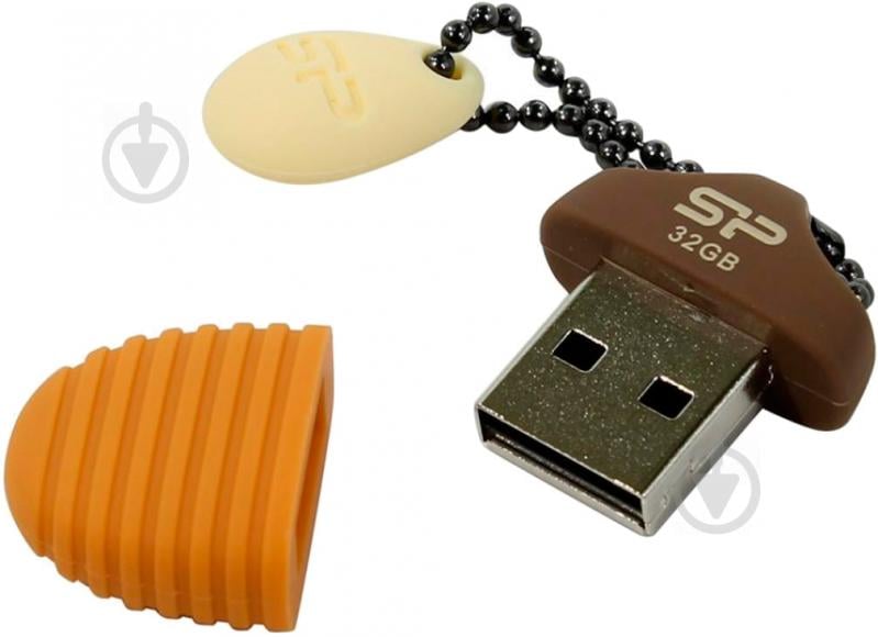 Флеш-пам'ять USB Silicon Power Touch T30 Huzelnut 32 ГБ USB 2.0 (SP032GBUF2T30V1E) - фото 1