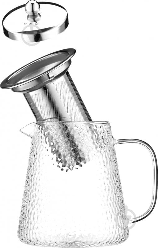 Чайник заварочный Ardesto Gemini 950 мл прозрачный AR1995BGH - фото 3 Чайник заварочный Ardesto Gemini 950 мл прозрачный AR1995BGH - фото 3