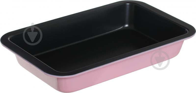 Форма для выпечки Fackelmann Black-pink 36,5x25x5,3 см - фото 1