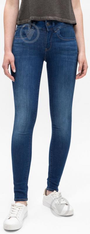 Джинси G-Star RAW Lynn Mid Skinny Wmn NEW D06746,9587-71 р. 25-30 синій - фото 1