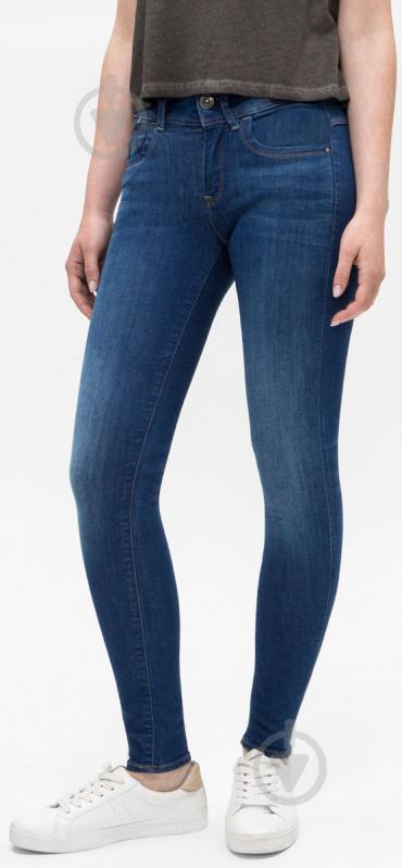 Джинси G-Star RAW Lynn Mid Skinny Wmn NEW D06746,9587-71 р. 25-30 синій - фото 2