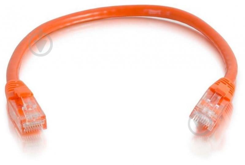 Патч-корд C2G Cat5e 1 м оранжевый - фото 5