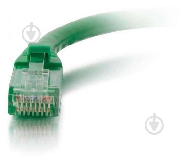 Патч-корд C2G Cat5e 1,5 м зеленый - фото 2
