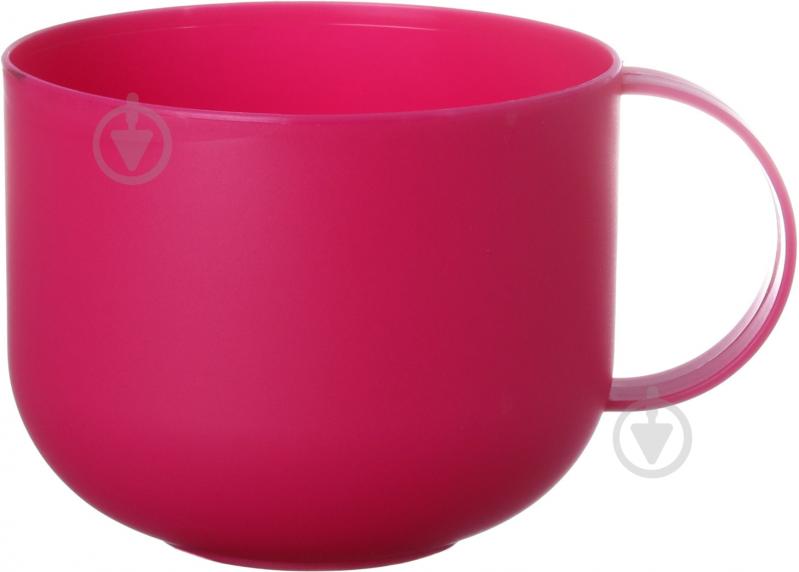 Чашка 500 мл малиновая - фото 1
