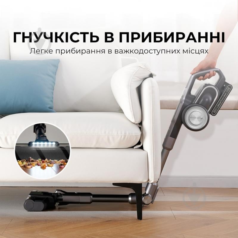 Пылесос аккумуляторный JIMMY H10FLEX - фото 5 Пылесос аккумуляторный JIMMY H10FLEX - фото 5