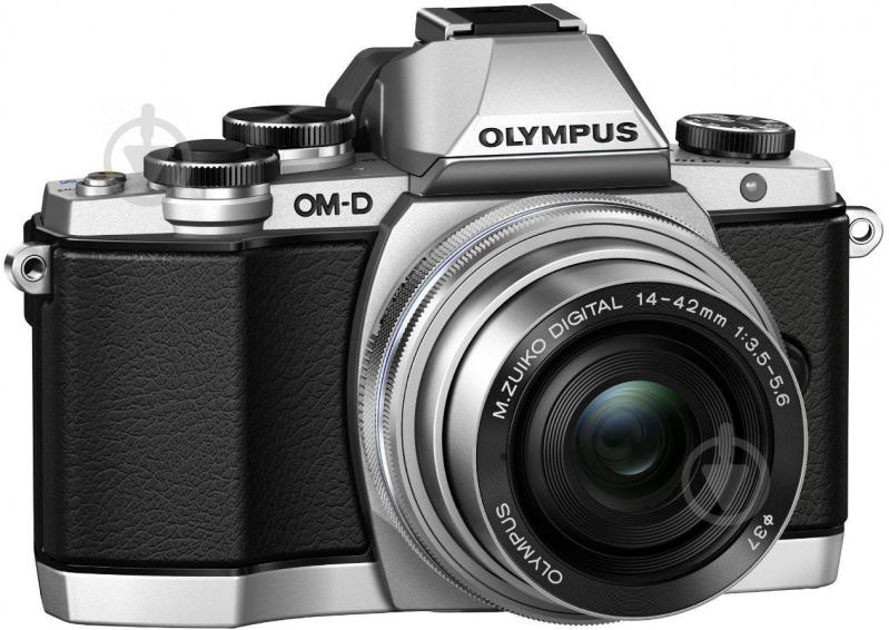 Фотоаппарат Olympus E-M10 14-42mm IIR Kit silver - фото 4