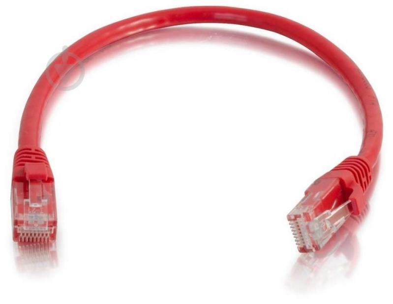 Патч-корд C2G Cat5e 1,5 м красный - фото 5