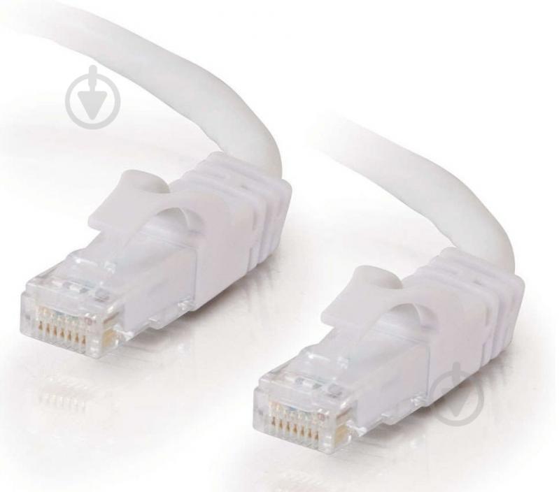 Патч-корд C2G Cat6 0,5 м белый - фото 1