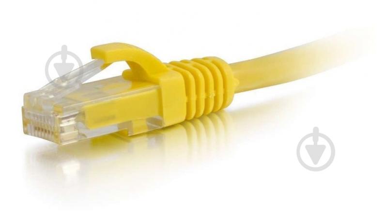Патч-корд C2G Cat6 0,5 м желтый - фото 4