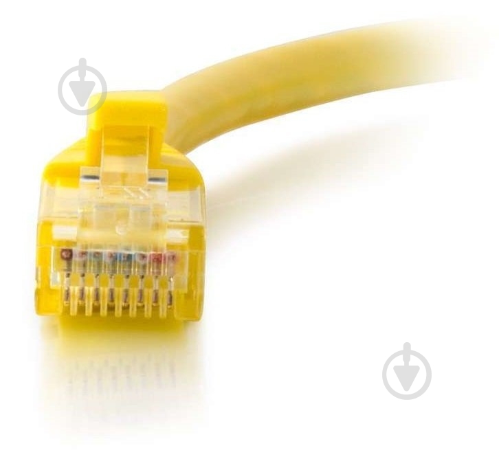 Патч-корд C2G Cat6 0,5 м желтый - фото 3