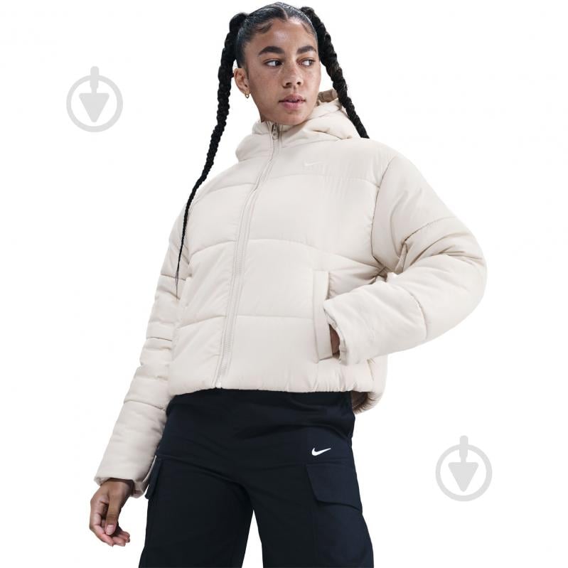 Куртка женская демисезонная Nike W NSW TF SYNFL NK CLSC PFR FZ5899-072 р.XL бежевая - фото 4 Куртка женская демисезонная Nike W NSW TF SYNFL NK CLSC PFR FZ5899-072 р.XL бежевая - фото 4