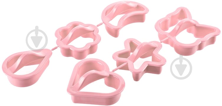 Набор форм для печенья Titiz Plastik 6 шт. AP-1046-PK - фото 1