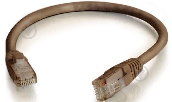 Патч-корд C2G Cat6 0,5 м коричневый - фото 3