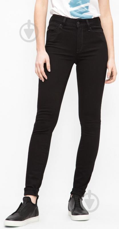 Джинсы G-Star RAW G-star Shape High Super Skinny Wmn D07113,9142-82 р. 26-32 синий - фото 1