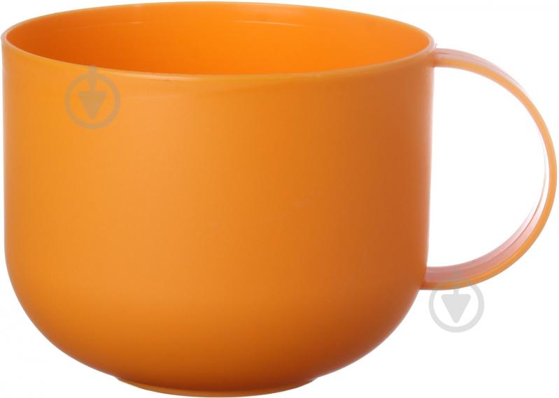 Чашка 500 мл помаранчева - фото 1