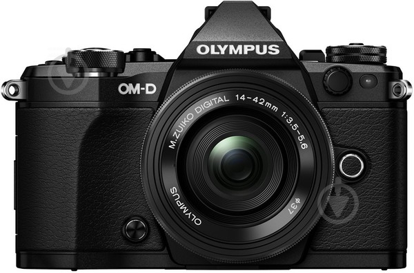 Фотоапарат Olympus E-M5 mark II Pancake Zoom 14-42 Kit black - фото 1