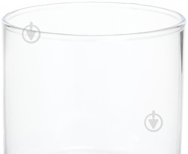 Свічник скляний 15-807A 9.5х33 см Wrzesniak Glassworks - фото 2