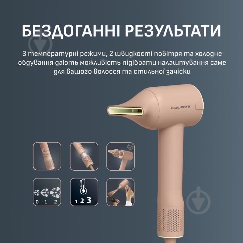 ВИТРИНА! Фен Rowenta Blumia HY5N11E0 - фото 7