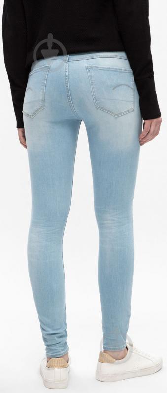 Джинси G-Star RAW 3301 D-Mid Skinny Ankle Wmn D07331,9442-424 р. 25-30 синій - фото 3