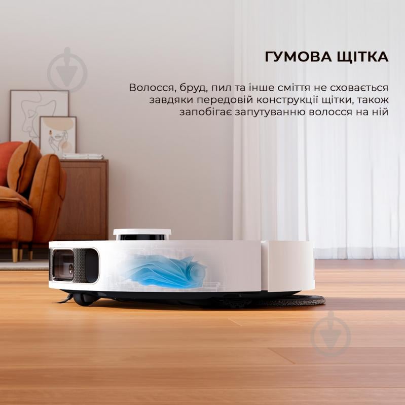 Робот-пылесос моющий DREAME L10s PRO Ultra Heat (RLL82CE) white - фото 16