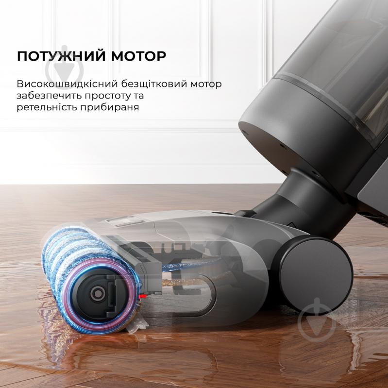 Пылесос моющий DREAME Wet&Dry Vacuum Cleaner H12 DUAL (HHV4) black - фото 6