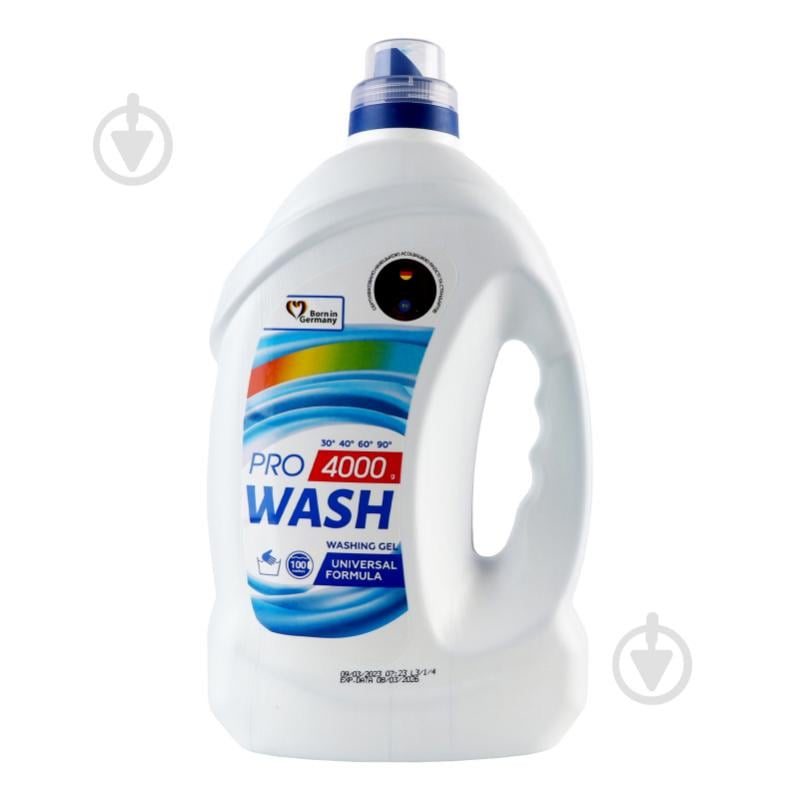 Гель для машинного та ручного прання Pro Wash 4 л 4 шт. - фото 7