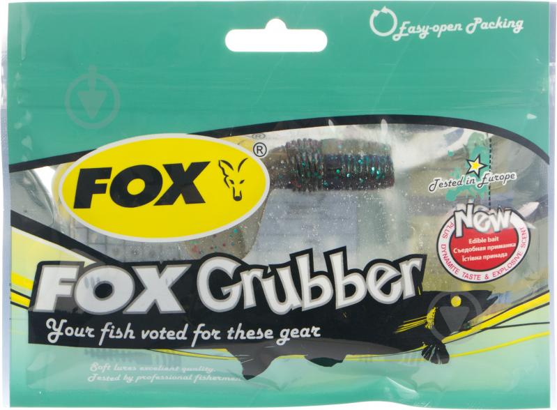 Твистер FOX Grubber 70 мм 6 шт. #089 - фото 2