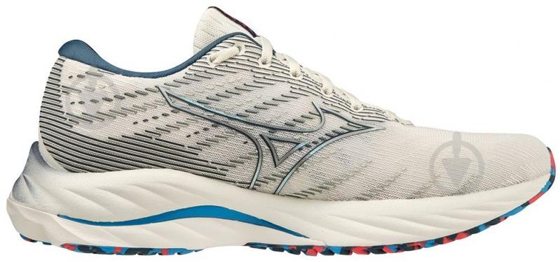 Кроссовки жіночі Mizuno Wave Rider 26 J1GD226321 р.40 белые - фото 2