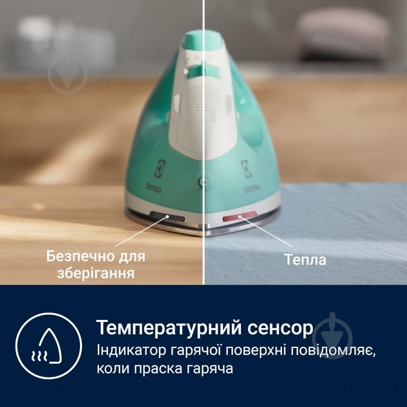 ВИТРИНА! Утюг Electrolux Care 500 Iron E5SI2-2AM (910003910) Aqua Mint - фото 2 ВИТРИНА! Утюг Electrolux Care 500 Iron E5SI2-2AM (910003910) Aqua Mint - фото 2