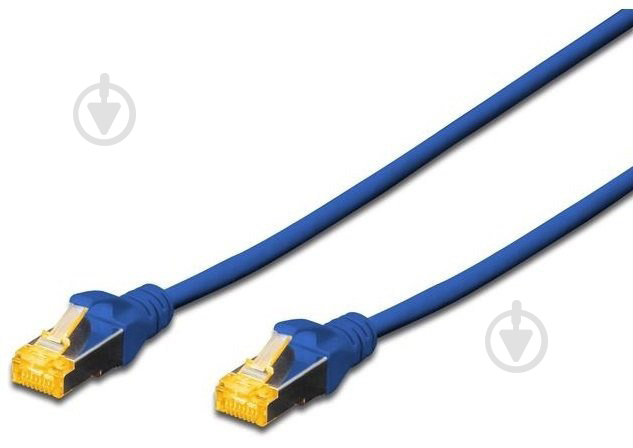 Патч-корд Digitus (DK-1644-A-005/B) CAT 6a S-FTP AWG 26/7 Cu LSZH 0,5 м - фото 1