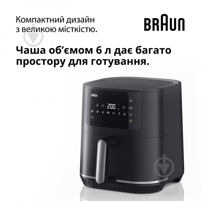 ВИТРИНА! Мультипечь Braun MultiFry 5 HF5034IBK - фото 3 ВИТРИНА! Мультипечь Braun MultiFry 5 HF5034IBK - фото 3