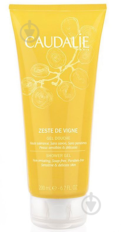 Гель для душа Caudalie Zeste de Vigne 200 мл - фото 1