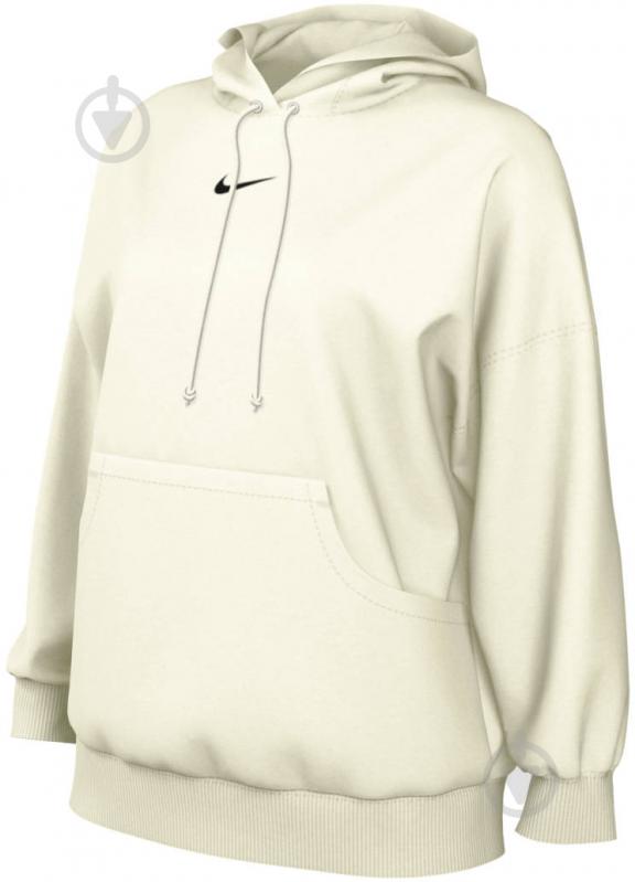 Джемпер Nike W NSW PHNX FLC PO HOODIE OS DQ5860-133 р.XS білий - фото 6