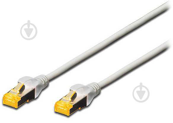 Патч-корд Digitus (DK-1644-A-150) CAT 6a S-FTP AWG 26/7 Cu LSZH 15 м серый - фото 1