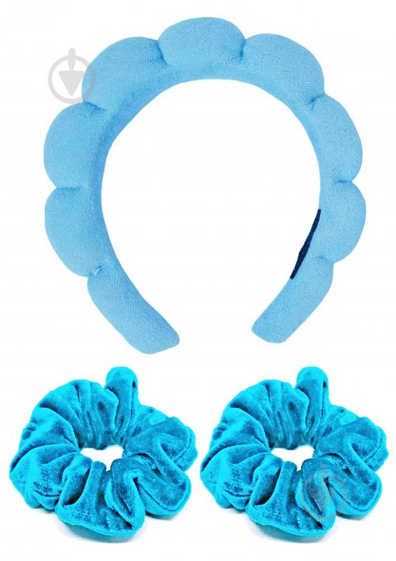 Обруч SPL + резинки 2 шт. голубой - фото 1 Обруч SPL + резинки 2 шт. голубой - фото 1