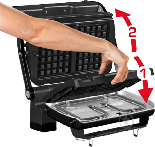 ВИТРИНА! Гриль-барбекю Tefal OptiGrill+ WAFFLES GC716D12 - фото 18 ВИТРИНА! Гриль-барбекю Tefal OptiGrill+ WAFFLES GC716D12 - фото 18
