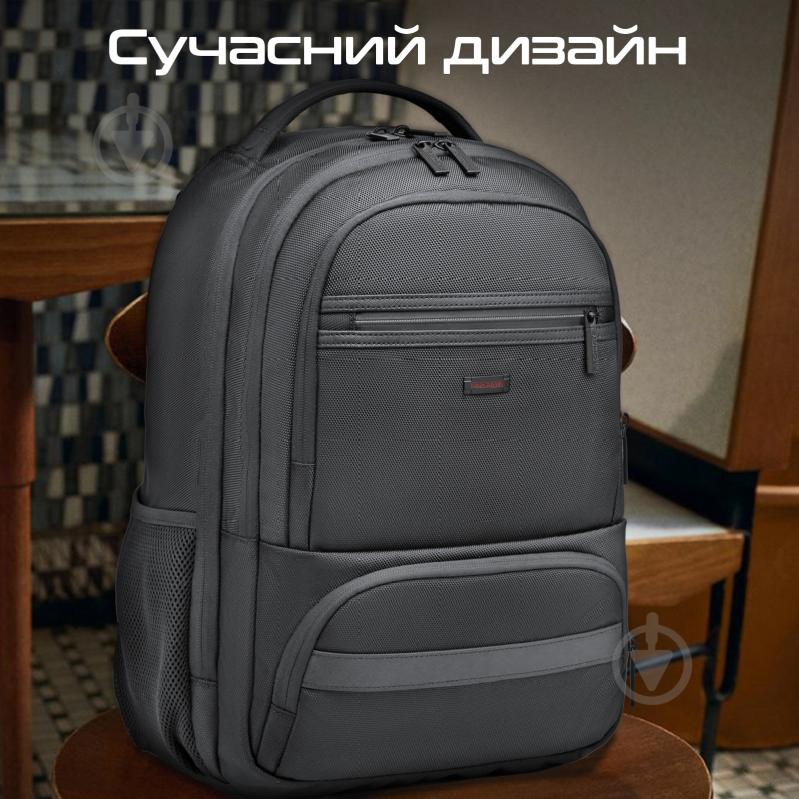 Рюкзак для ноутбука Promate 15.6" black (elitepack-go) ElitePack-Go - фото 5