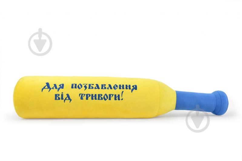 Подушка декоративна біта патріотична FWPPATRIOBAT23YB0 100 см жовто-блакитний WP Merchandise - фото 1