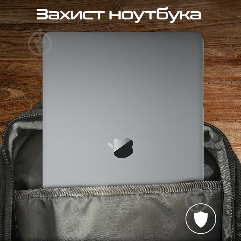 Рюкзак для ноутбука Promate 15.6" black (elitepack-lite) ElitePack-Lite - фото 4