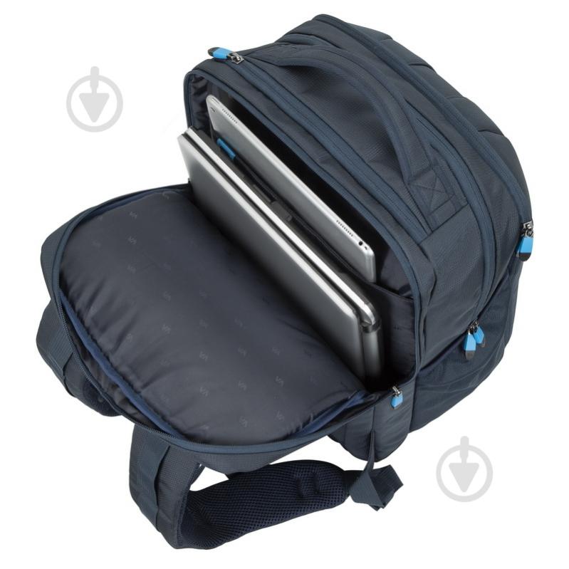 Рюкзак для ноутбука RivaCase 17" (7861 (Blue)) - фото 7