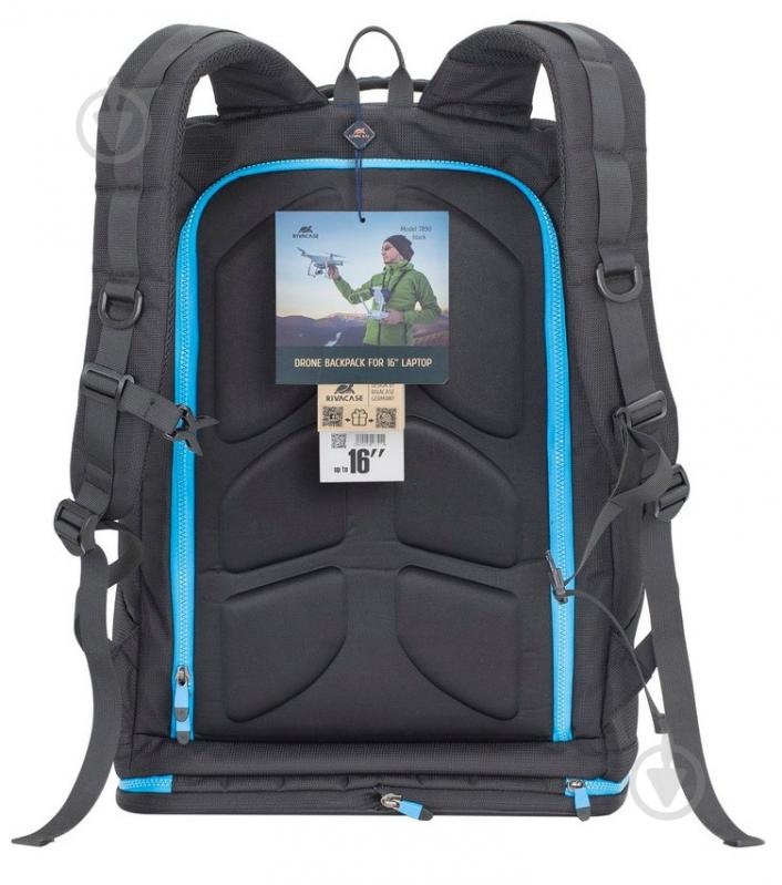 Рюкзак RivaCase 16" black (7890 (Black)) - фото 4 Рюкзак RivaCase 16" black (7890 (Black)) - фото 4