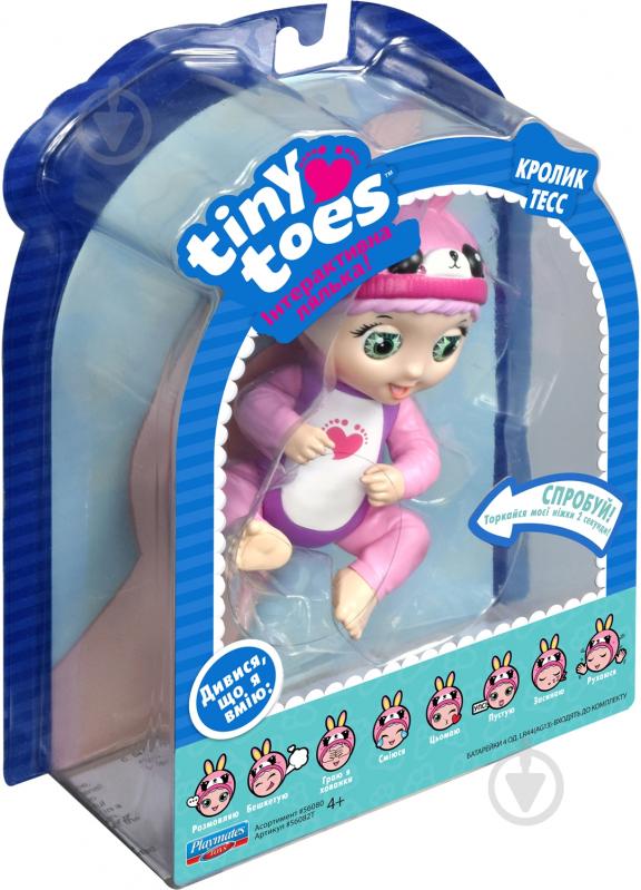 Игрушка интерактивная Tiny Furries Тесс Кролик 56082T - фото 6