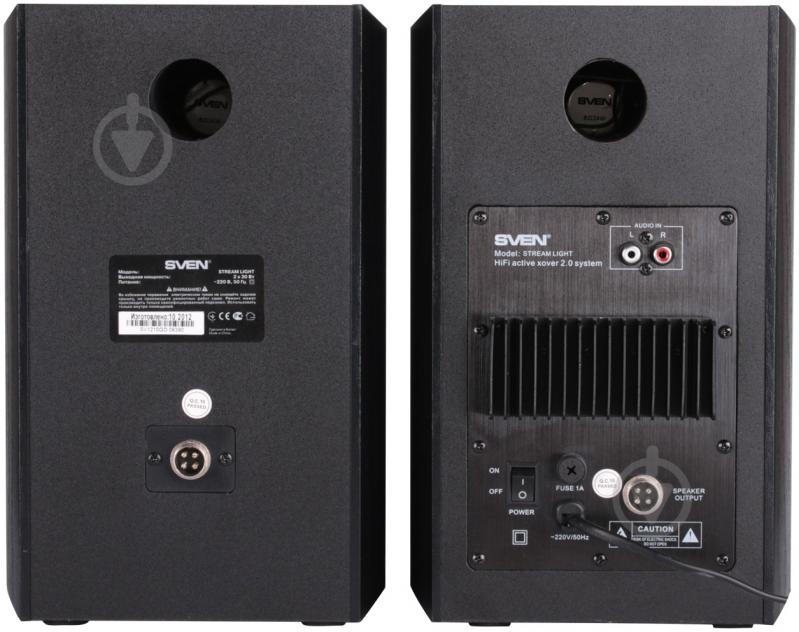 Акустическая система Sven Stream Light 2.0 black - фото 3