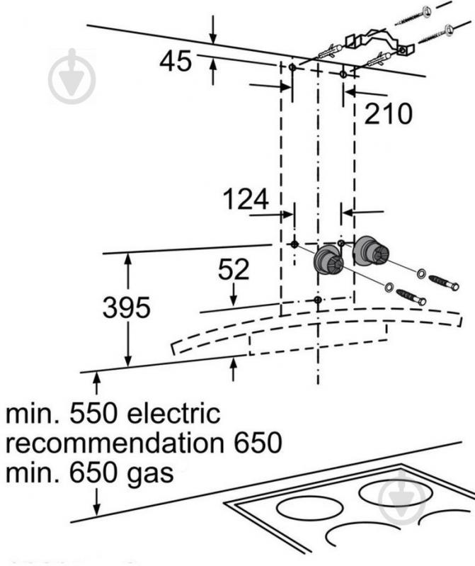 Витяжка Bosch DWA067E51 - фото 8