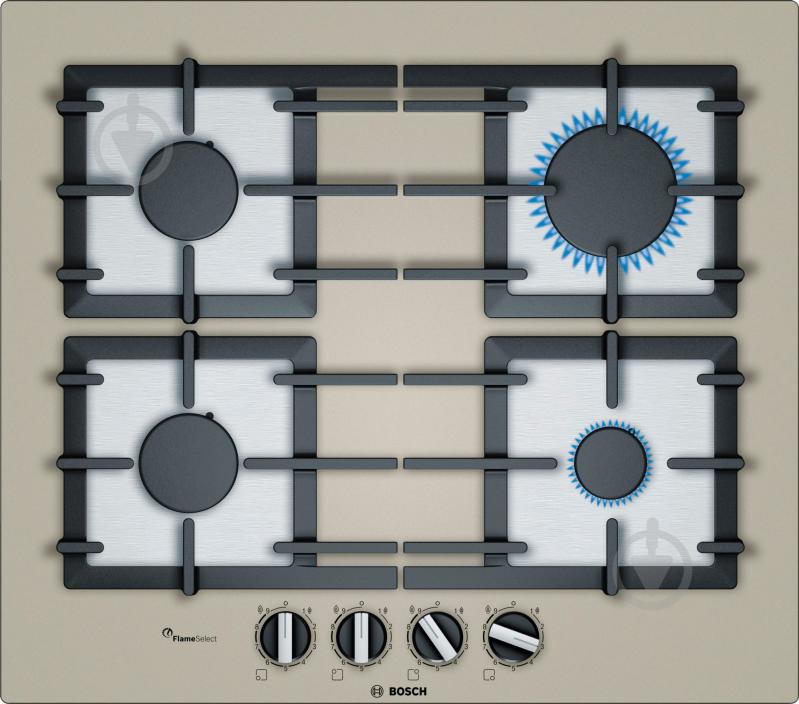 Варочная поверхность газовая Bosch PPP6A8B90 - фото 1