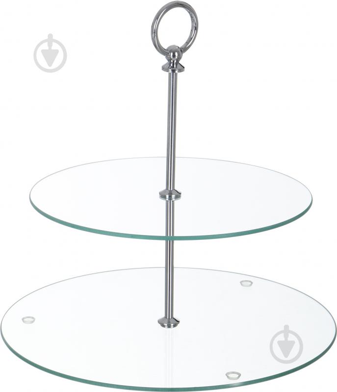 Блюдо 2-ярусне Fat glass - фото 1