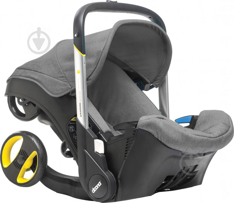 Автокресло Doona Infant Car Seat grey SP 101-20-006-015 - фото 1