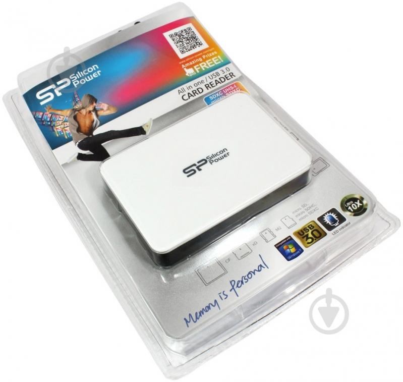 Кардридер Silicon Power 33-in-1 USB (SPC33V2W) - фото 2